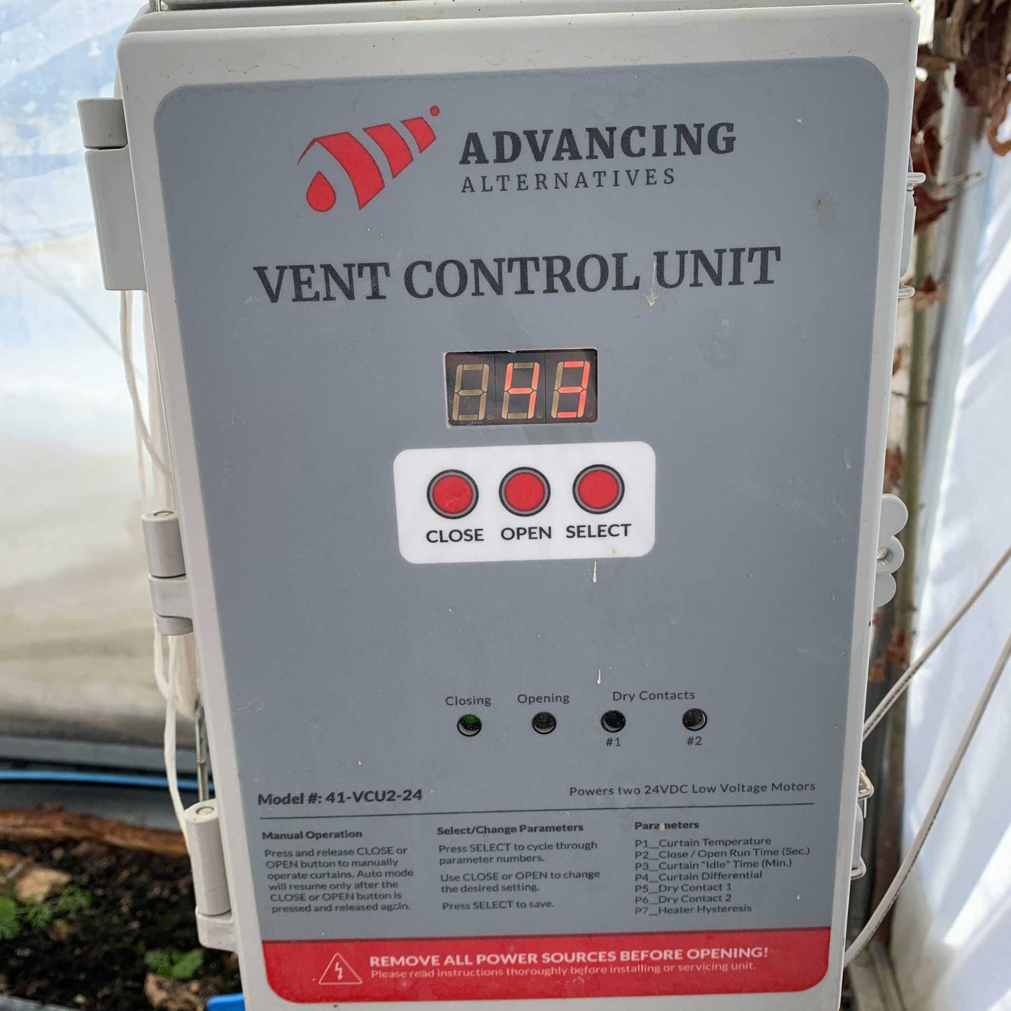 Automated Roll-Up Sides Motor