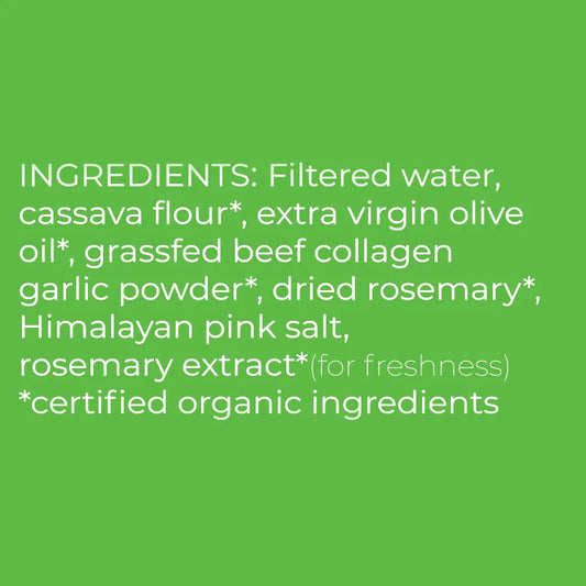 AIP Rosemary Garlic Crackers (price per box)