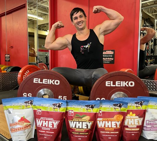 Whey Protein Isolate Flight Try 5 flavors!