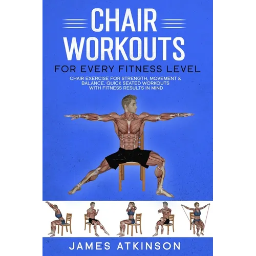 Chair workouts for every fitness level: Chair exercise for strength, movement & balance. Quick seated workouts with fitness results in mind