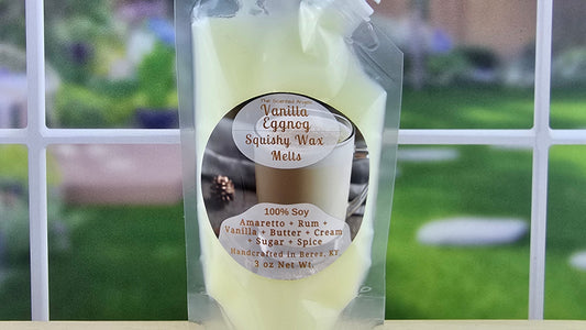 Vanilla Eggnog Soy Wax Melts (Clamshells & Squeezable Wax)