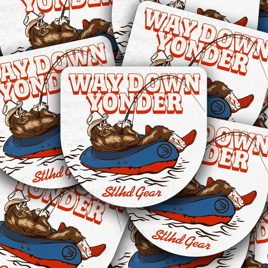 STLHD Way Down Yonder Sticker