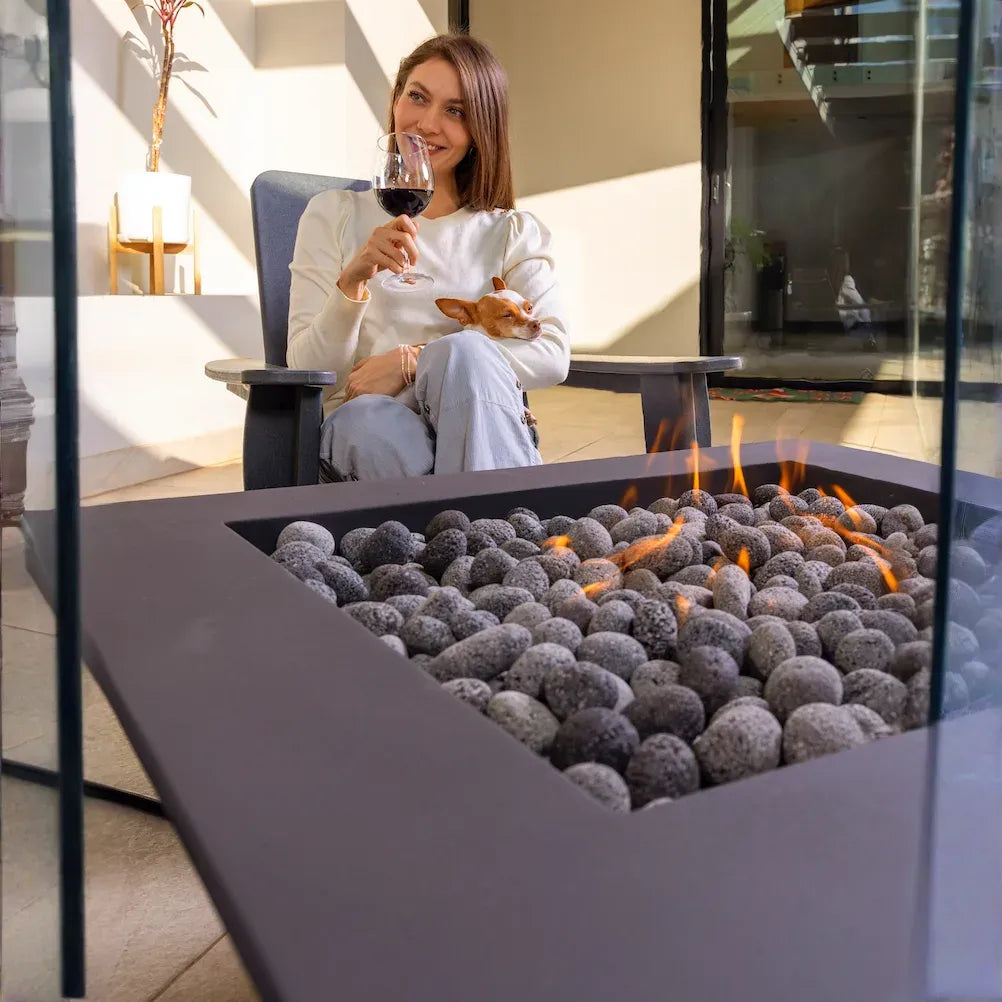 Architectural Precast Concrete Propane Fire Pit
