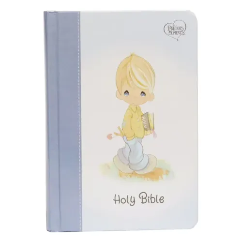 Nkjv, Precious Moments Small Hands Bible, Blue, Hardcover, Comfort Print: Holy Bible, New King James Version