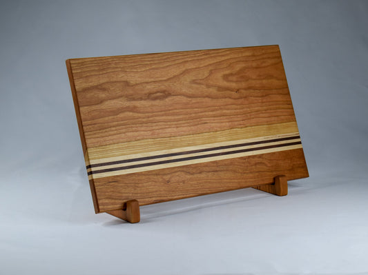 Striped Cutting Board - Cherry, Maple, Walnut
