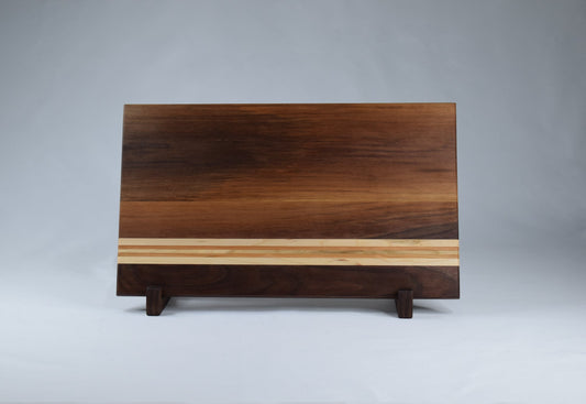 Striped Cutting Board - Walnut, Cherry, Maple