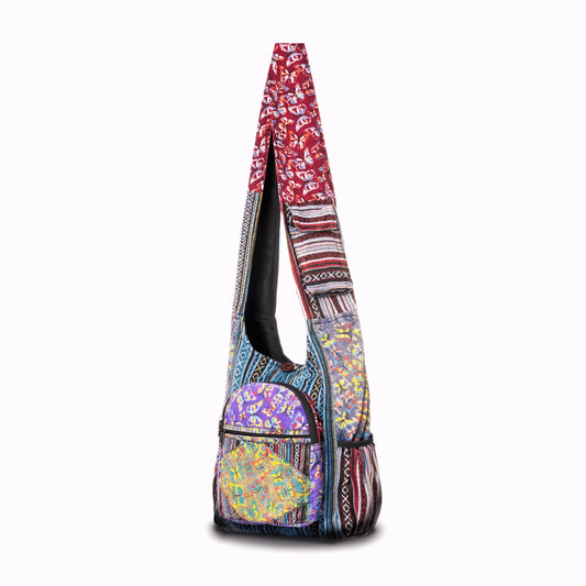 Kathmandu Collection Butterfly Design Hobo Bag