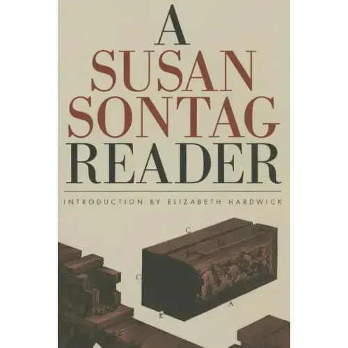 A Susan Sontag Reader
