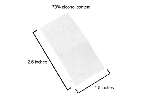 Alcohol Prep Pads 70% (10,000pcs)