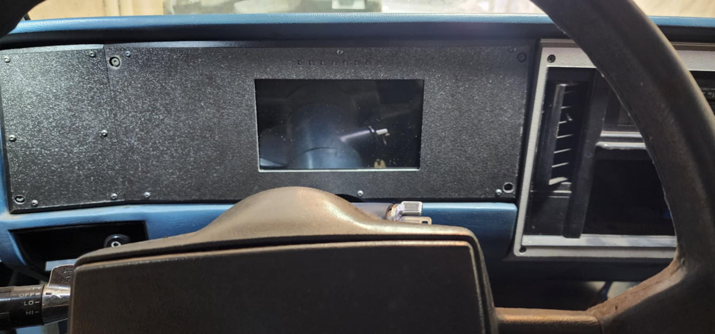 3D Printed Digital Dash Bezel for 1982-1985 Chevrolet and GMC S10, Blazer, Jimmy and Sonoma - CarChains3d