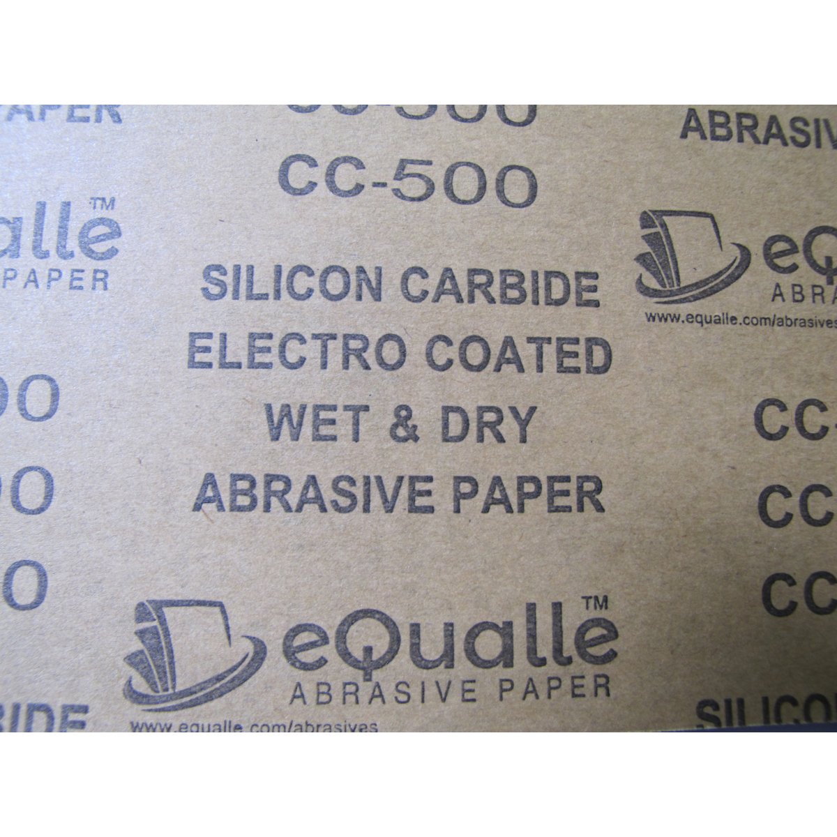 500 Grit Sandpaper Sheets – 25 Pack, 9x11 in, Wet or Dry Use