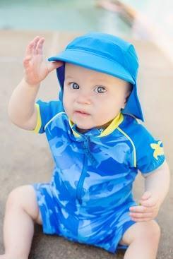 Baby One Piece Swimsuit - BANZ® Carewear USA - Little Red General Store