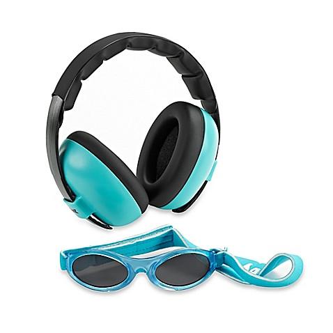 Baby Hearing Protection Earmuffs & Wrap Around Sunglasses Combo Set - BANZ® Carewear USA - Little Red General Store