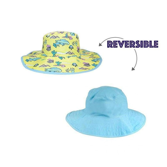 Childrens Sun Hats with UPF 50+ Protection - Reversible UPF 50+ - BANZ® Carewear USA - Little Red General Store