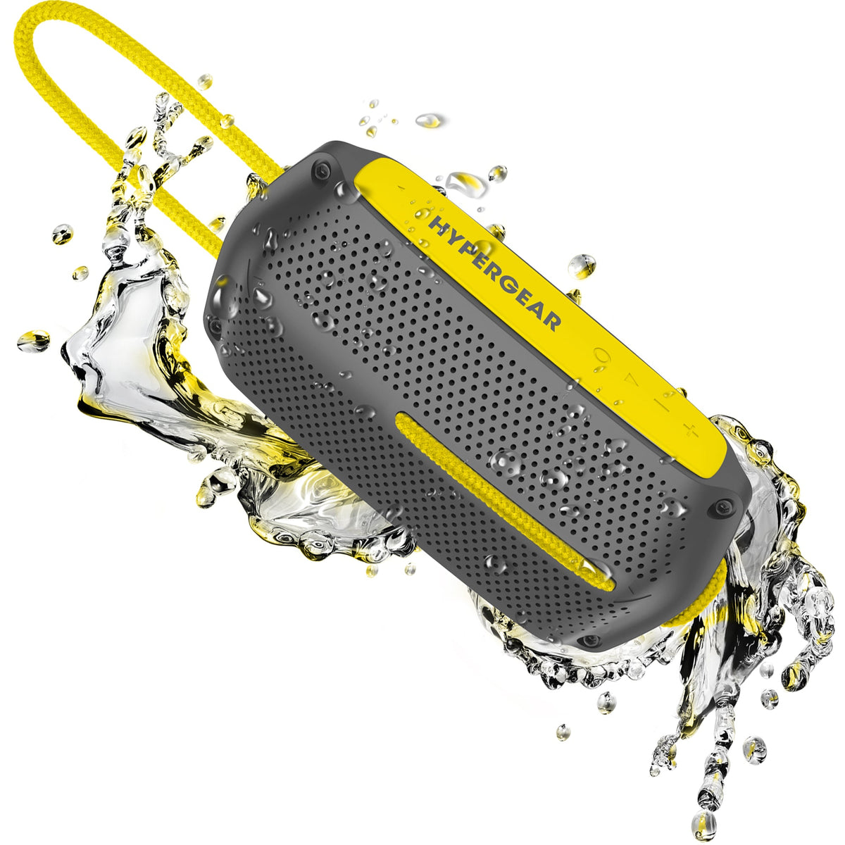 HyperGear Wave Water Resistant Wireless Speaker with Extended Battery Life (WATER-PRNT)