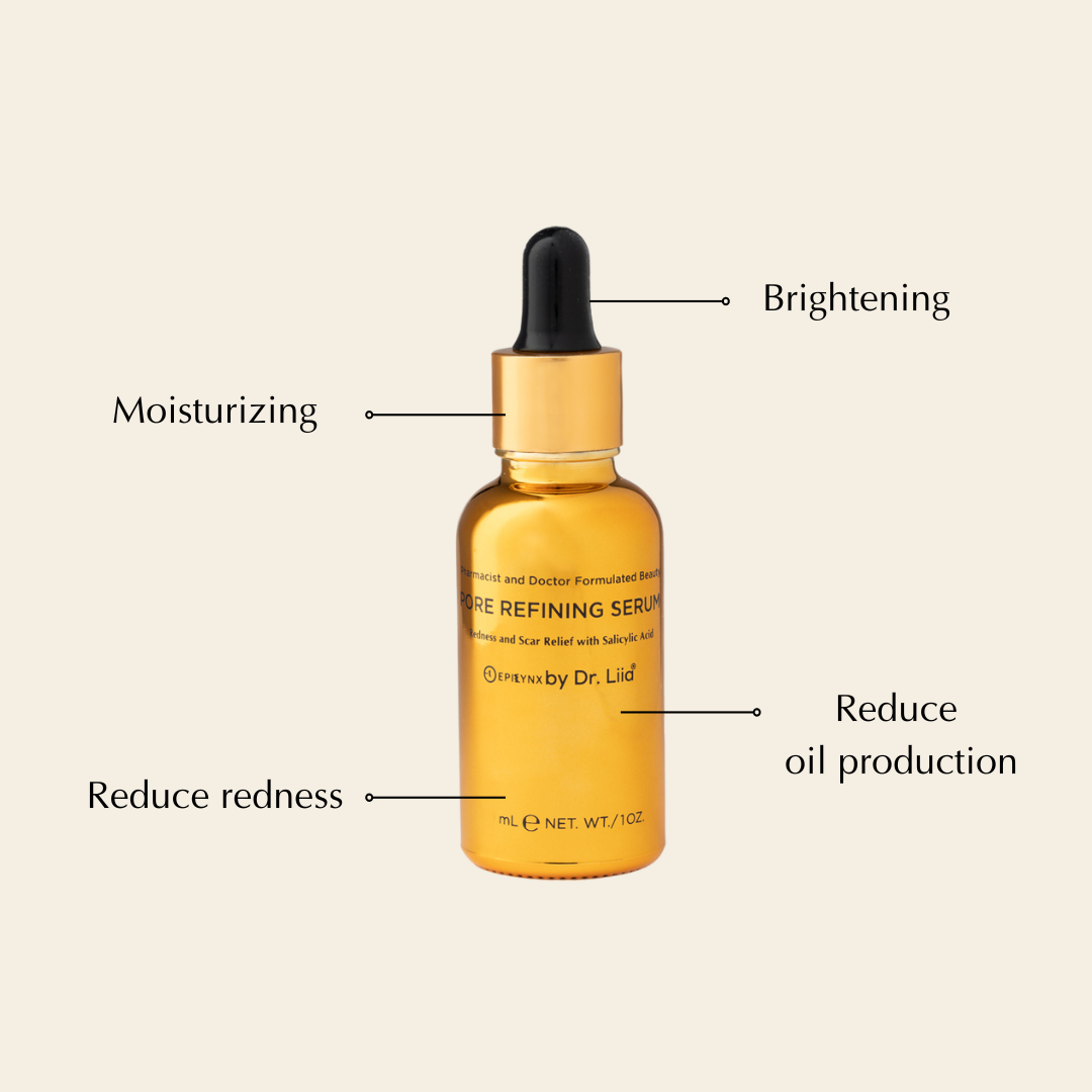 Pore Refining, Illuminating Serum with Lactic and Salicylic Acid - Gentle