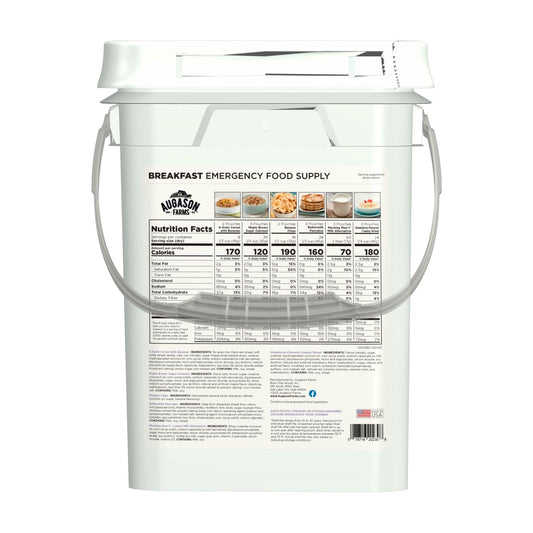 Breakfast Variety Pail, 162 Servings