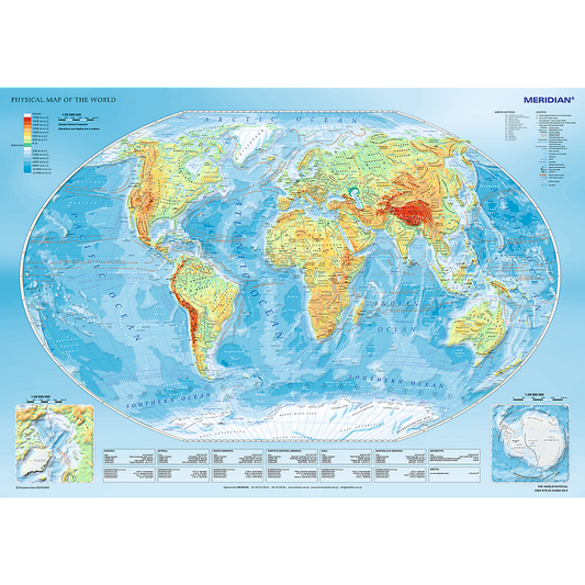 1000 Piece Jigsaw Puzzles, Physical Map of The World, Puzzle of the Earth with Countries, Adult Puzzles, Trefl 10463 - Bridge Toys - Premium Jigsaw Puzzles - Little Red General Store