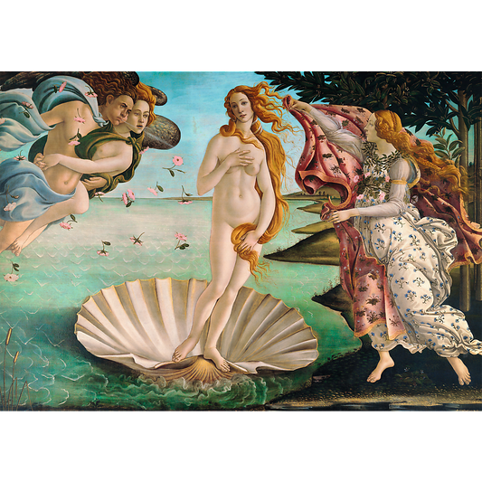 1000 Piece Jigsaw Puzzles, The Birth of Venus, Botticelli, Goddess of Love and Beauty, Greek Mythology, Adult Puzzles, Trefl 10589 - Bridge Toys - Premium Jigsaw Puzzles - Little Red General Store