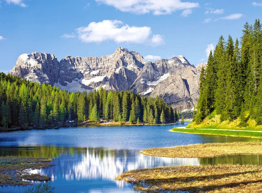 3000 Piece Jigsaw Puzzle, Misurina Lake, Italy, Mountain landscape, Italian Alps, Charming view, Adult Puzzle, Castorland C - 300198 - 2 - Bridge Toys - Premium Jigsaw Puzzles - Little Red General Store