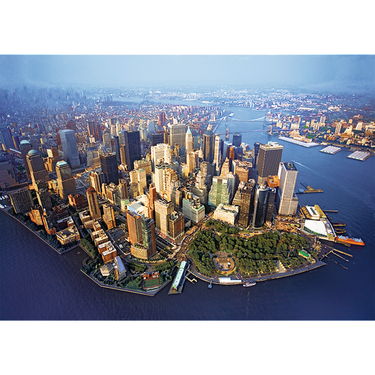 1000 Piece Jigsaw Puzzles, New York, NYC Puzzle with City Skyline and Aerial View, Puzzle of USA, Adult Puzzles, Trefl 10222 - Bridge Toys - Premium Jigsaw Puzzles - Little Red General Store