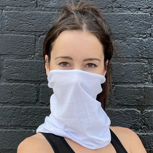 JupiterGear Hemless Neck Gaiter Face Mask for Outdoor Activities: Running, Walking, Hiking, Fishing and More