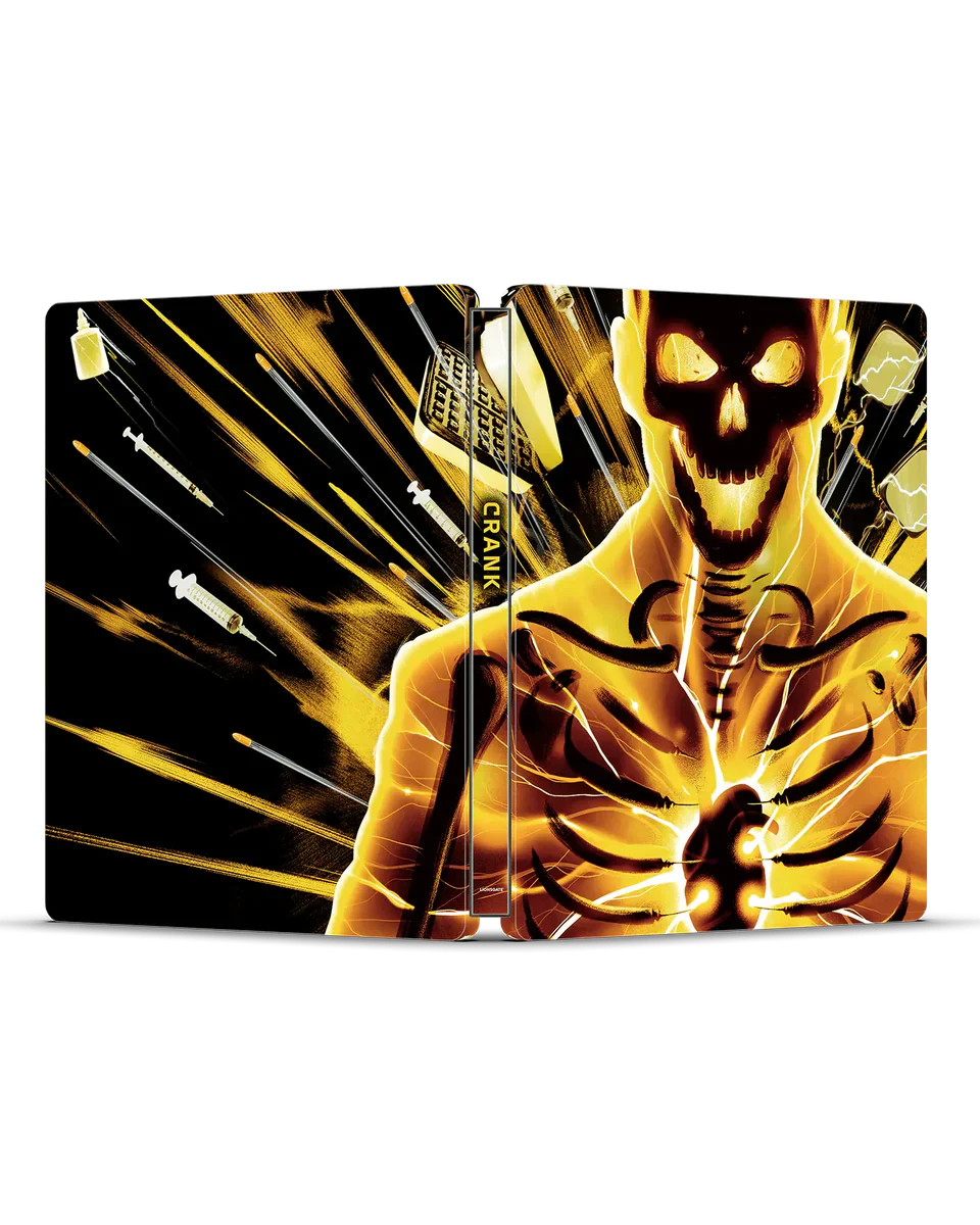 Crank - Limited Edition Steelbook (4K Ultra HD + Blu-ray + Digital)