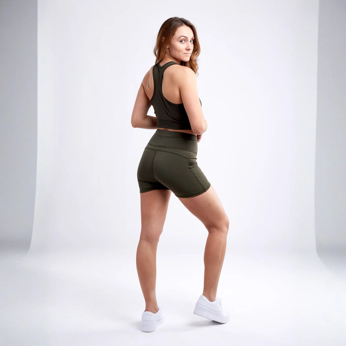 JupiterGear Racerback Lightweight Training Crop Tank Top