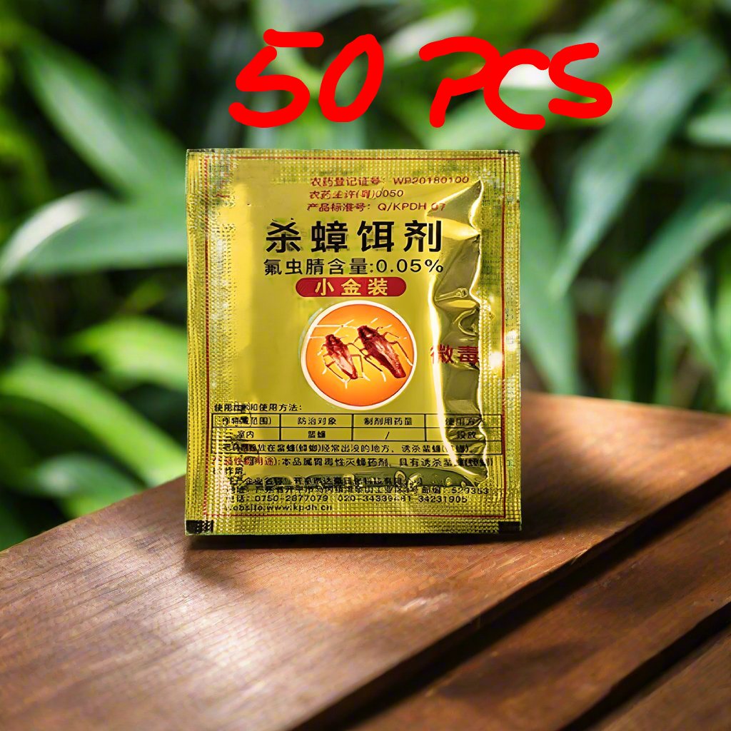 Cockroach Powder Bait 50 Bags for Pest Control