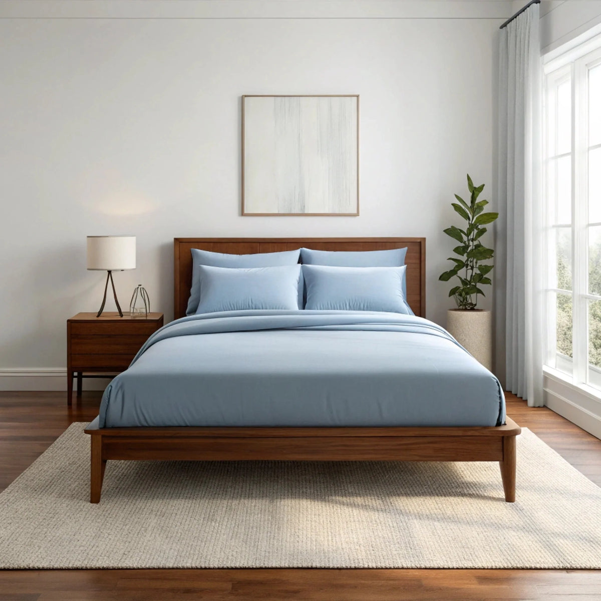 Copper Infused Bamboo Sheet Set | Antimicrobial Comfort