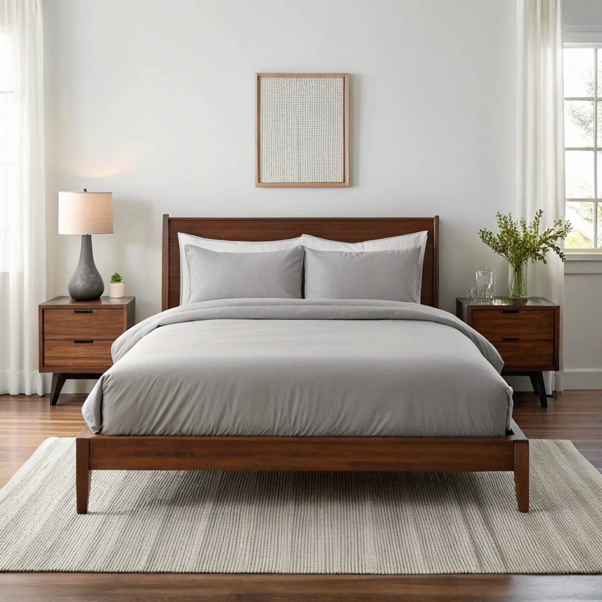 Copper Infused Bamboo Sheet Set | Antimicrobial Comfort