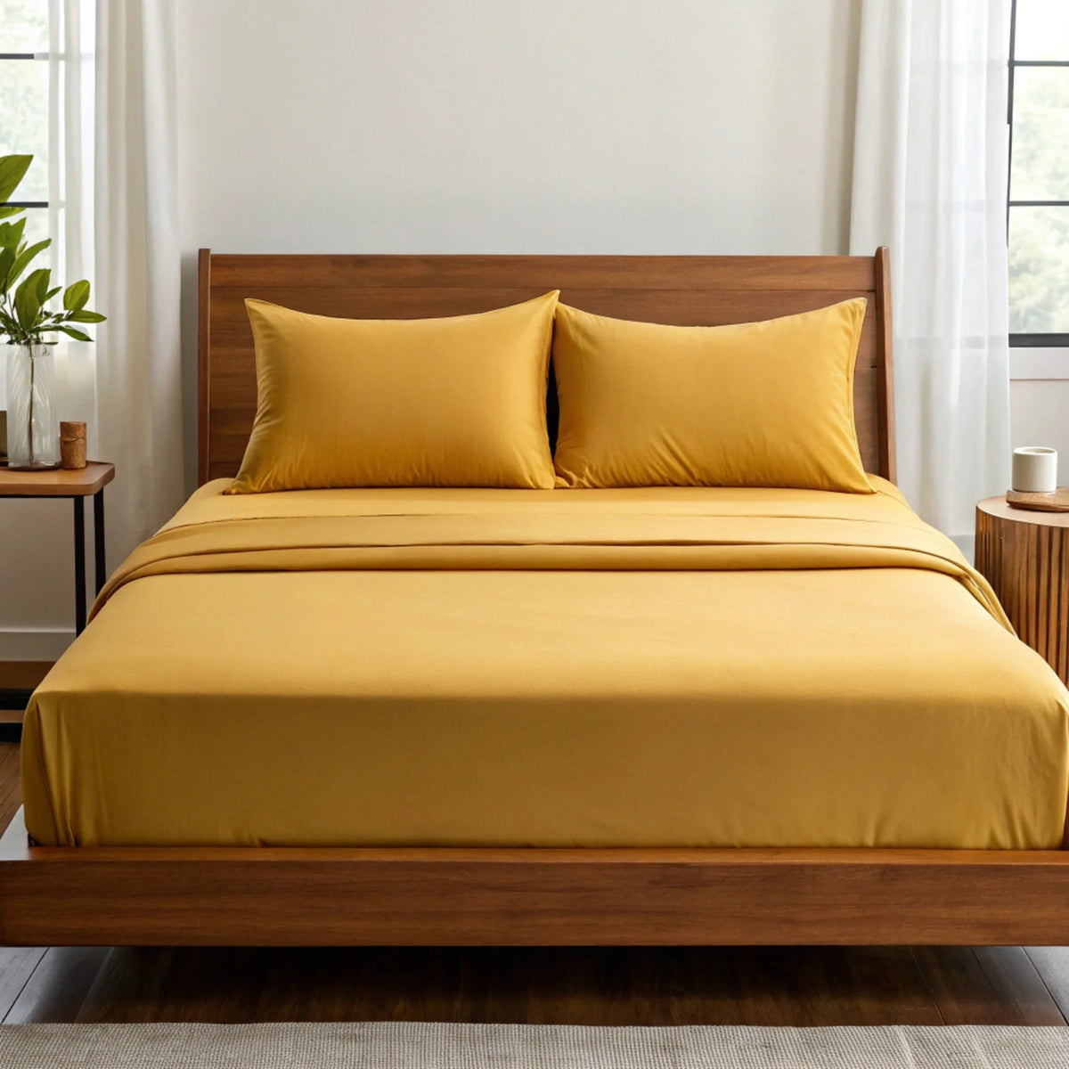 Copper Infused Bamboo Sheet Set | Antimicrobial Comfort