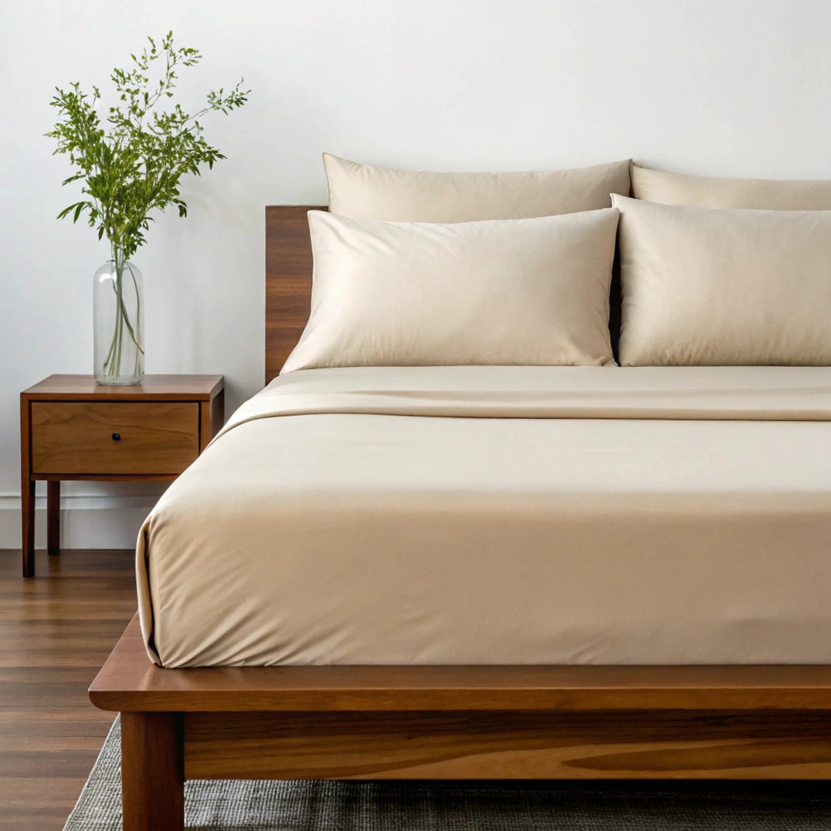 Copper Infused Bamboo Sheet Set | Antimicrobial Comfort