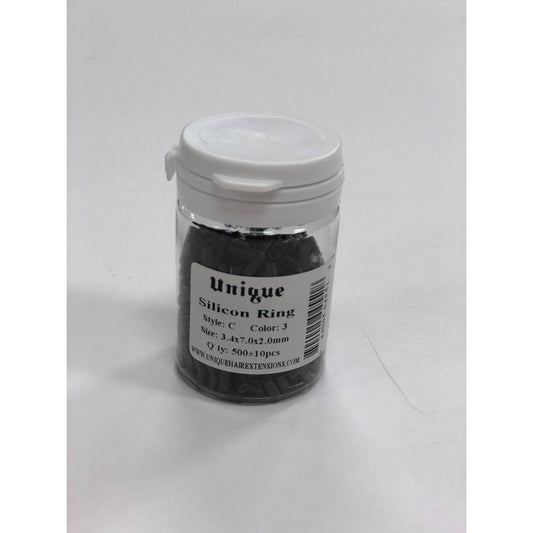 Copper Micro Link Style "B" Size 3.0x 5.0 x 2.4 mm 1 bottle (1000 pieces)