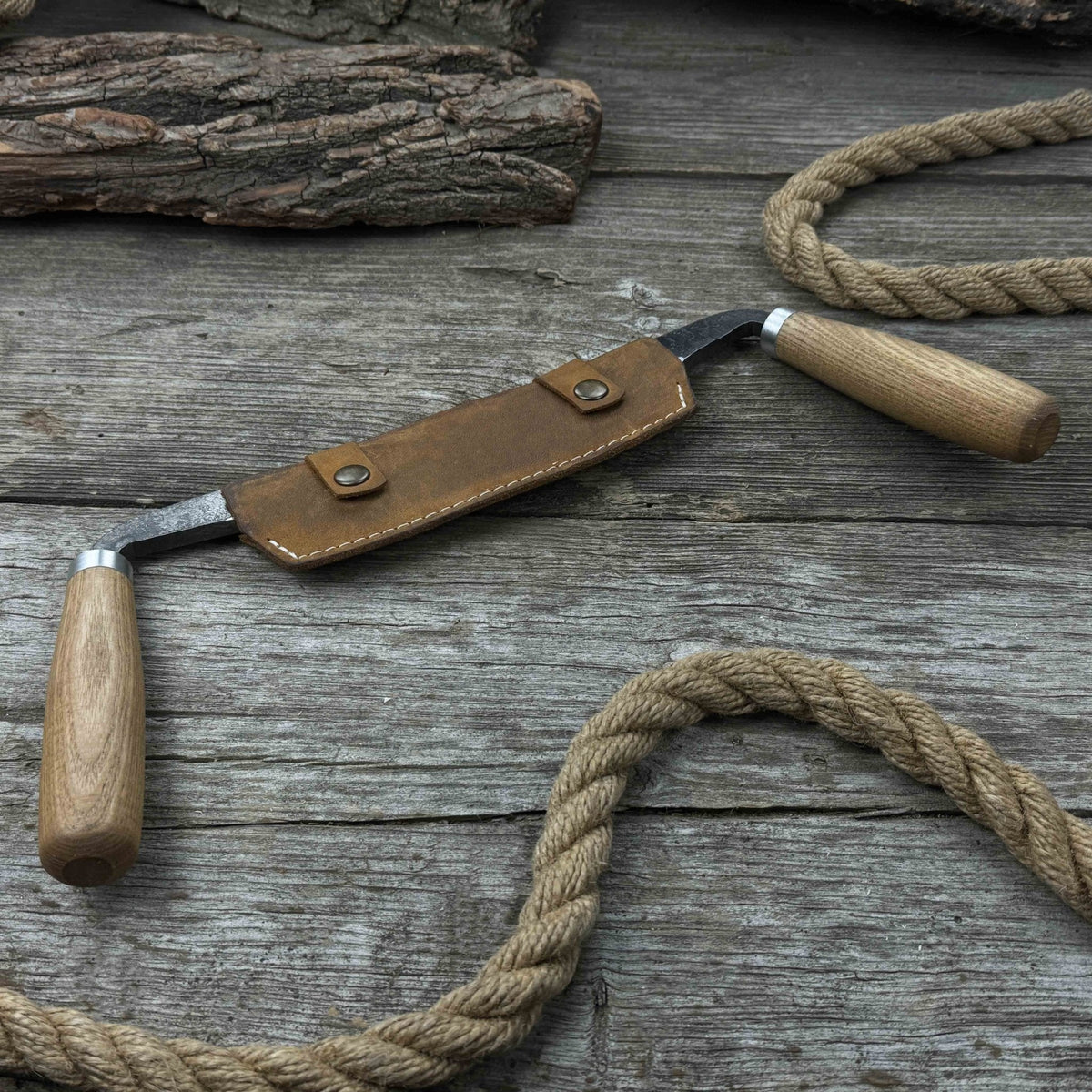 Curved Drawknife (Push/Pull), 14.5 cm (5.7 inches)