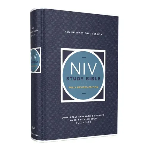 NIV Study Bible, Fully Revised Edition, Hardcover, Red Letter, Comfort Print