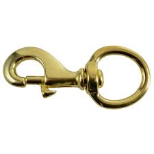 4-7/8" X 1-1/4" Solid Brass Snap #9