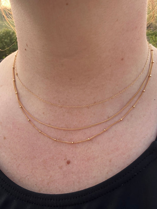 Dainty Gold-Filled Chains