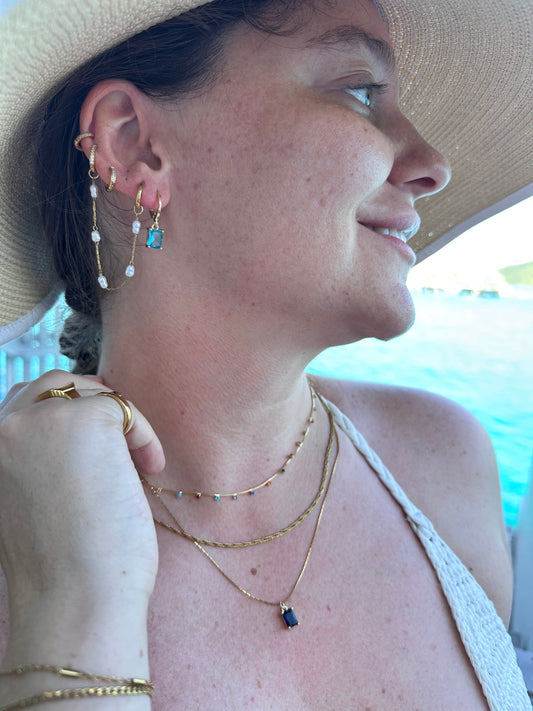 MINI Rec Drop Earrings