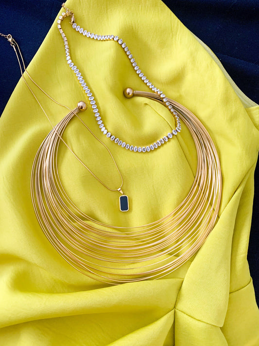 Wire Collar Necklace