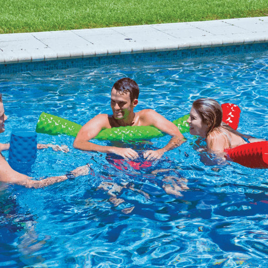 WOW Watersports Pool Noodle made from First Class Super Soft Foam Lime Green