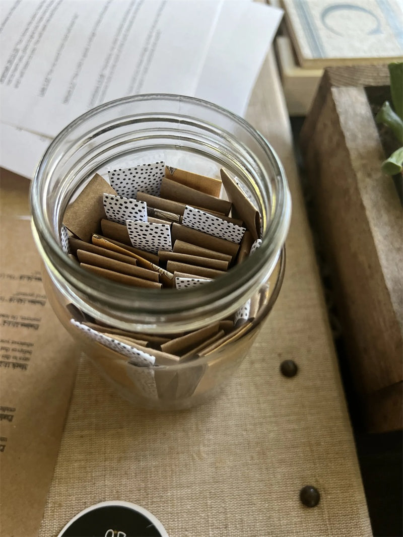 Color - Coded Handmade Bible Verses Jar - 67 Crafted Bible Verses About Emotions and Feelings | Godly Gift of Christ Display - ebasketonline - Little Red General Store