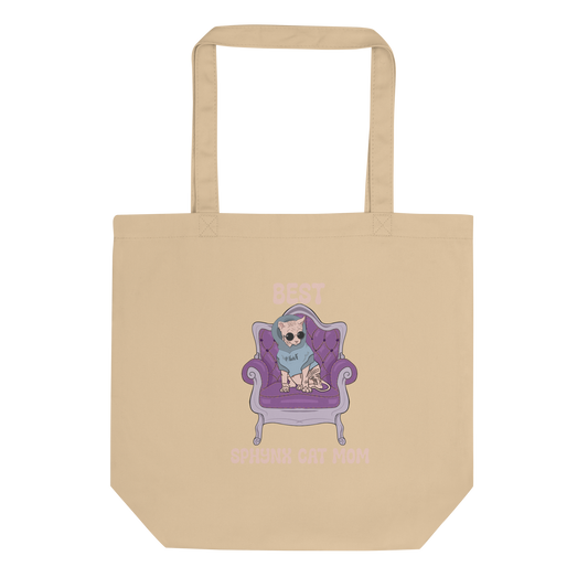 "BEST SPHYNX CAT MOM" ECO TOTE