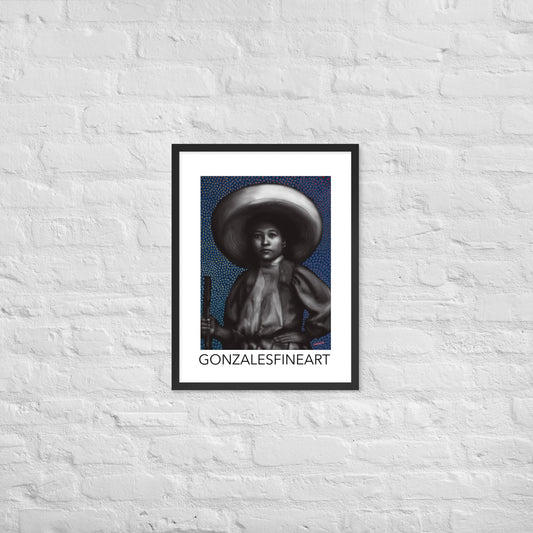 La Adelita Framed poster