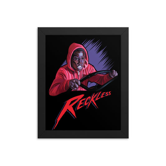 Framed Reggie The Reckless Poster F-13 Part 5 A New Beginning Wall Art