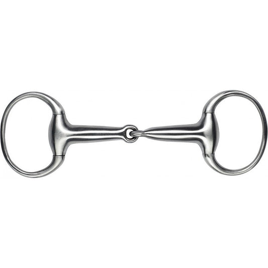 Feeling Satin Finish Stainless Steel Eggbutt Snaffle