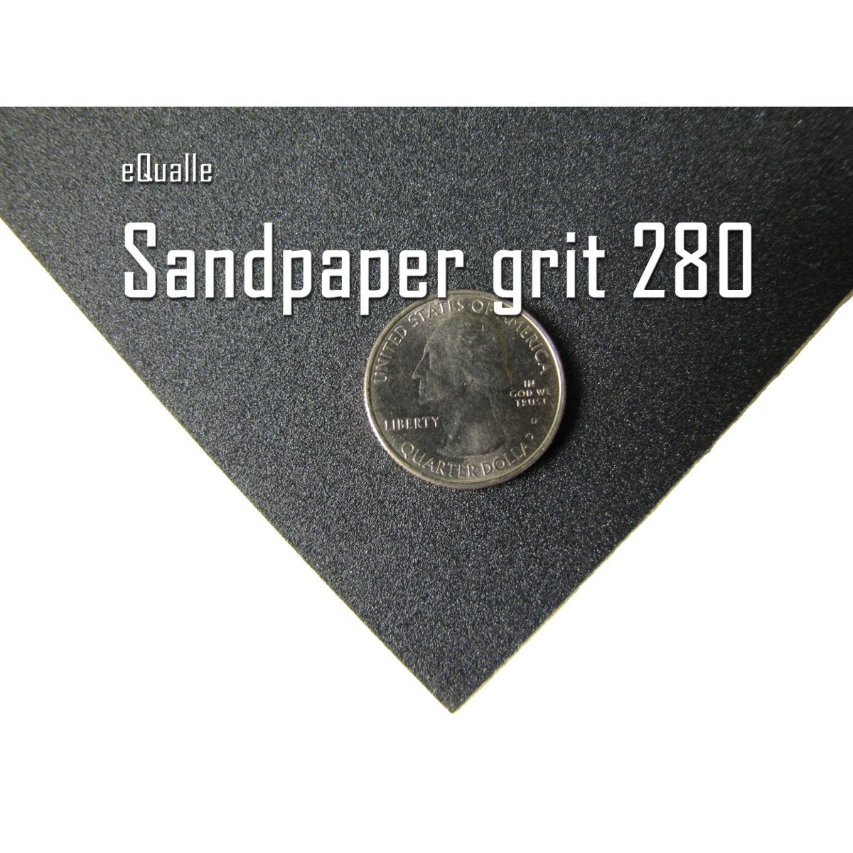 280 Grit Sandpaper Sheets – 50 Pack, 9x11 in, Wet or Dry Use