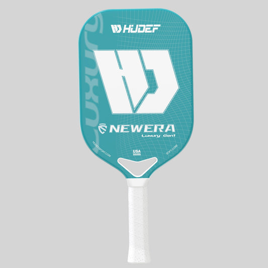 Hudef Newera Luxury™ Gen 1 (Elongated) Cyan Pickleball Paddle - Hudef Sport - Little Red General Store