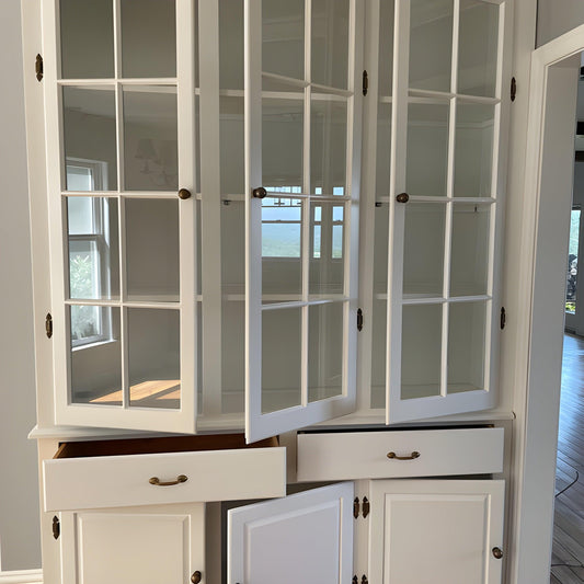 Brass Ball Knob - Antique Brass