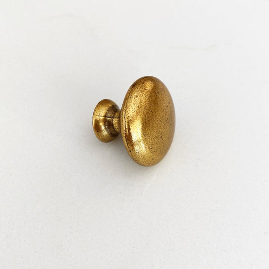 Antique Brass "Capri" Round Knob